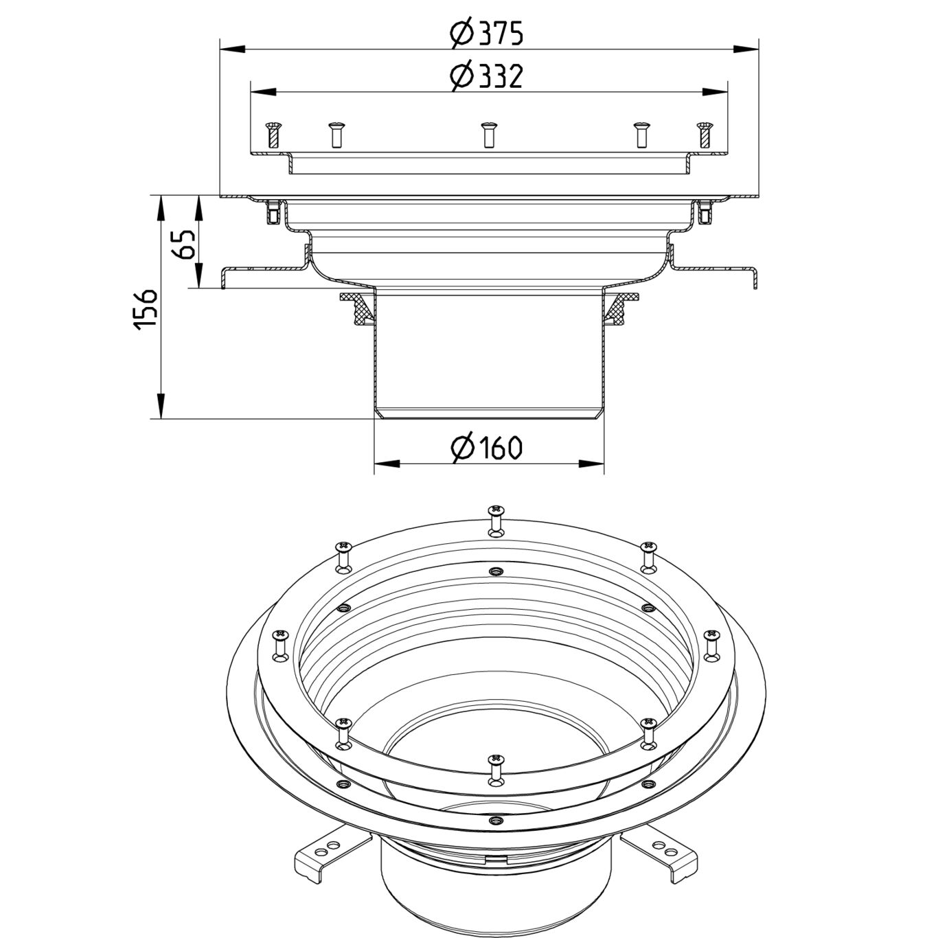 Line Drawing - Upper part-Vinyl-332