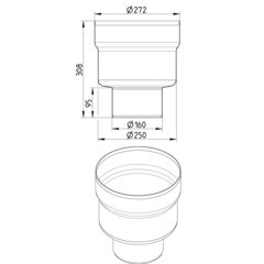 Line Drawing - Lower part-250